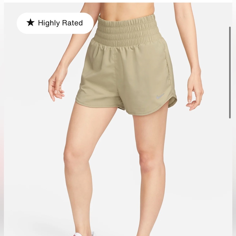 Nike Ultra High Waisted Brief-Lined Shorts Medium